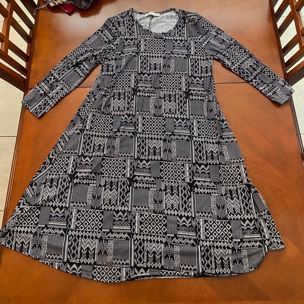 Dress, Long sleeve (3/4)